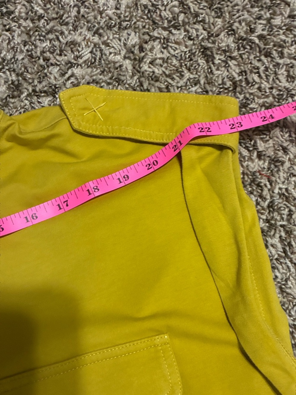 Utility Sleeveless Jumpsuit in Mustard - Picture 10 of 14